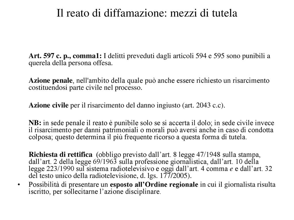 Privacy E Giornalismo. - Ppt Scaricare