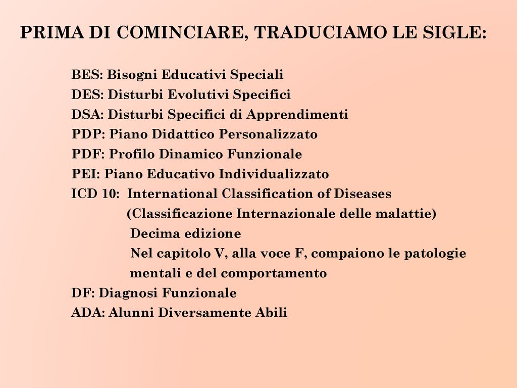 Bes Dsa Des Icd 10 Pdp Pdf Pei Ppt Scaricare