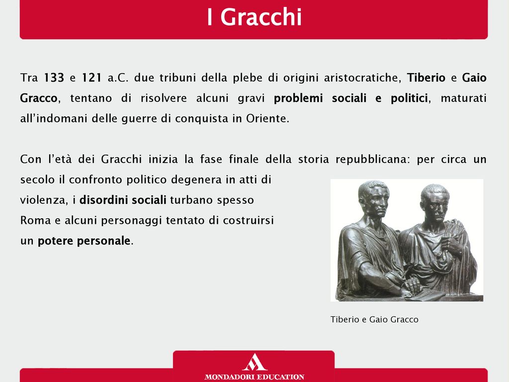 I Gracchi 13/01/13.
