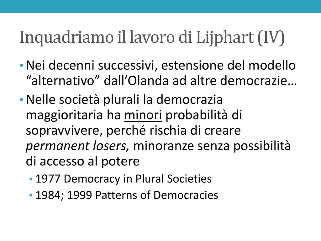 Scienza Politica (M-Z) A.A - ppt scaricare