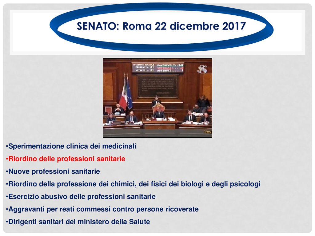 Riordino Delle Professioni Sanitarie E Figura Del Consunte, Perito ...