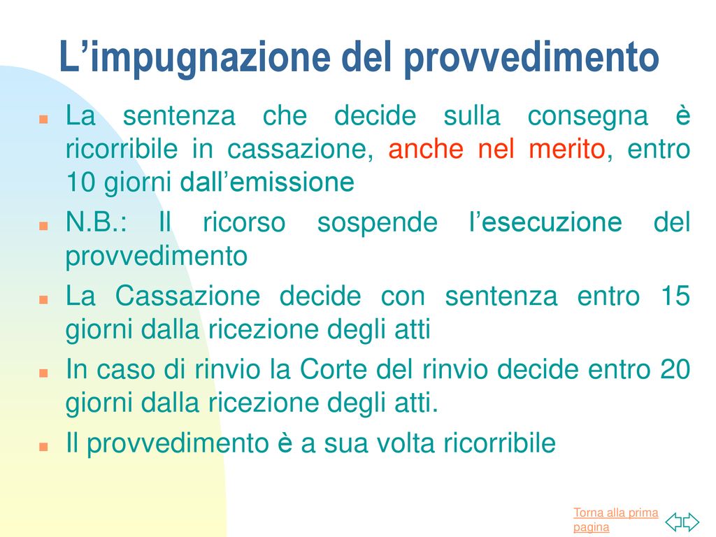 PROCURA GENERALE DELLA REPUBBLICA IL MANDATO DI ARRESTO EUROPEO (MAE ...