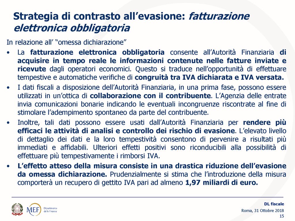 Senato della Repubblica – VI Commissione Finanze - ppt scaricare