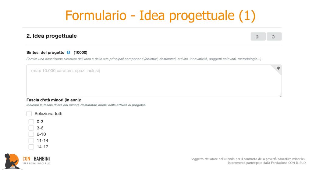 Formulario - Idea progettuale (1)