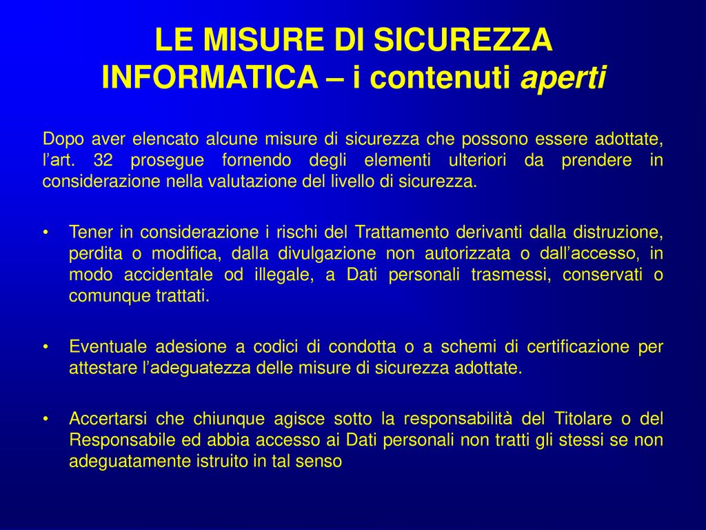 La Nuova Normativa Europea Sulla Protezione Dei Dati Personali Ppt