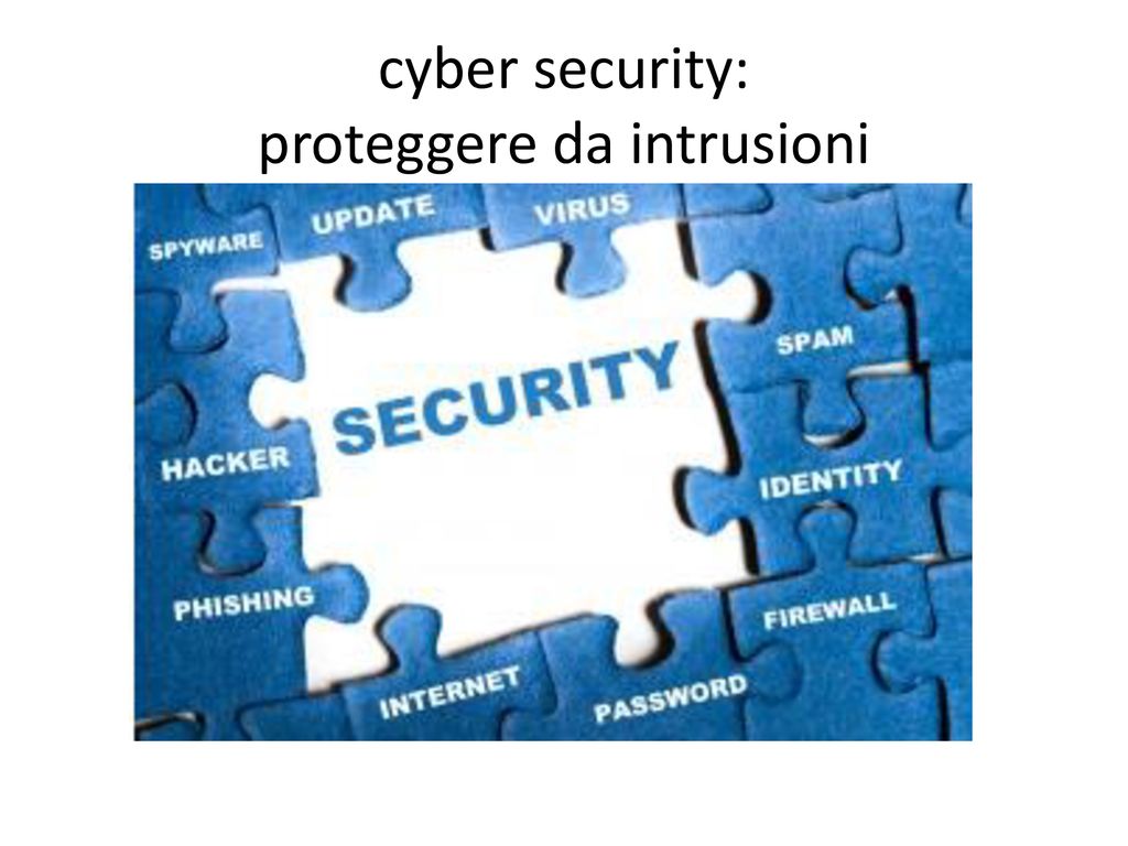 cyber security: proteggere da intrusioni