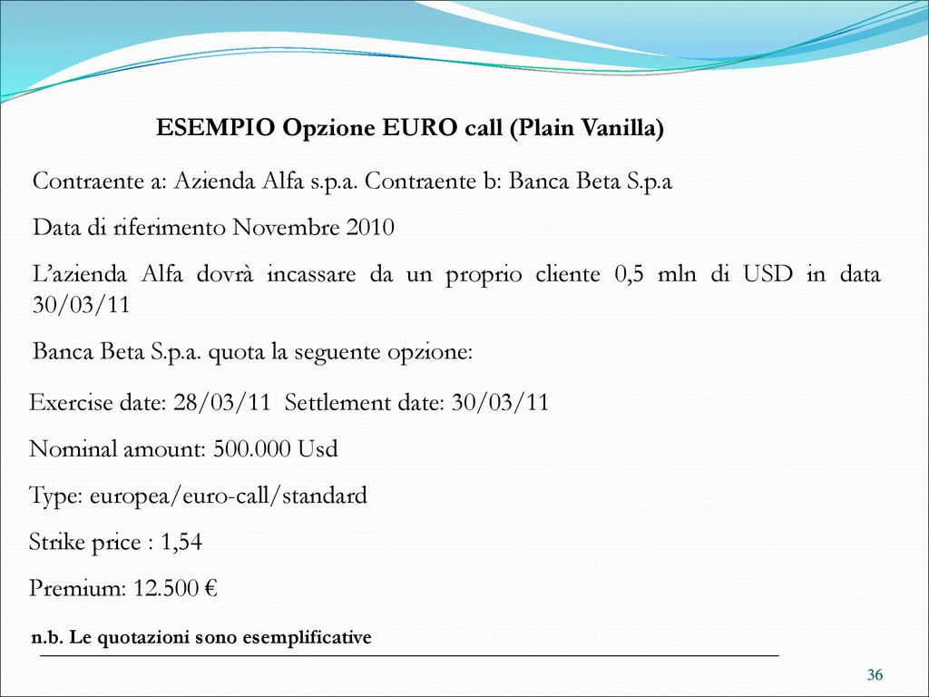 Analisi Dei Rischi Sui Tassi D’interesse E Sui Cambi E Strumenti Di ...