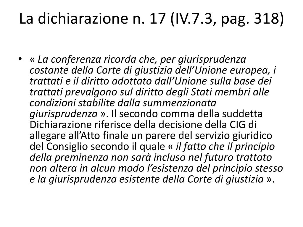 Il Diritto Dell’Unione E I Soggetti Degli Ordinamenti Interni (III ...