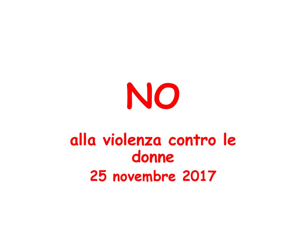 alla violenza contro le donne 25 novembre 2017