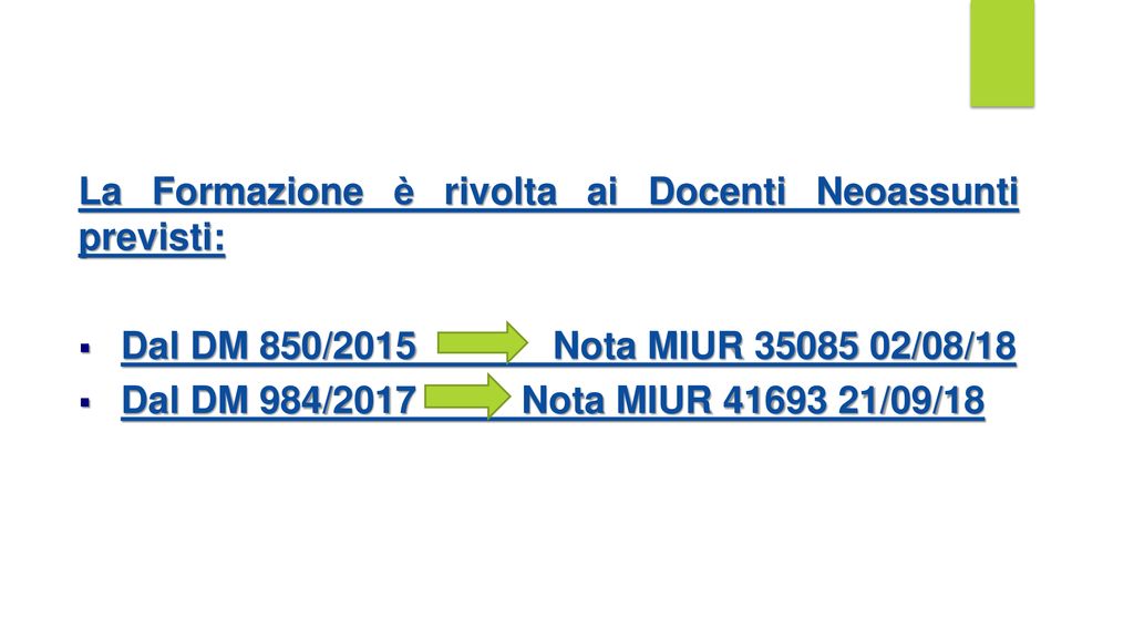 Formazione Docenti Neoassunti A. S - Ppt Scaricare