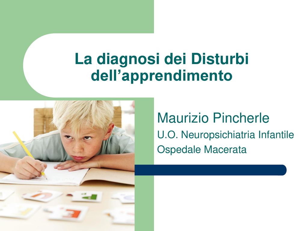 La Diagnosi Dei Disturbi Dell’apprendimento - Ppt Scaricare