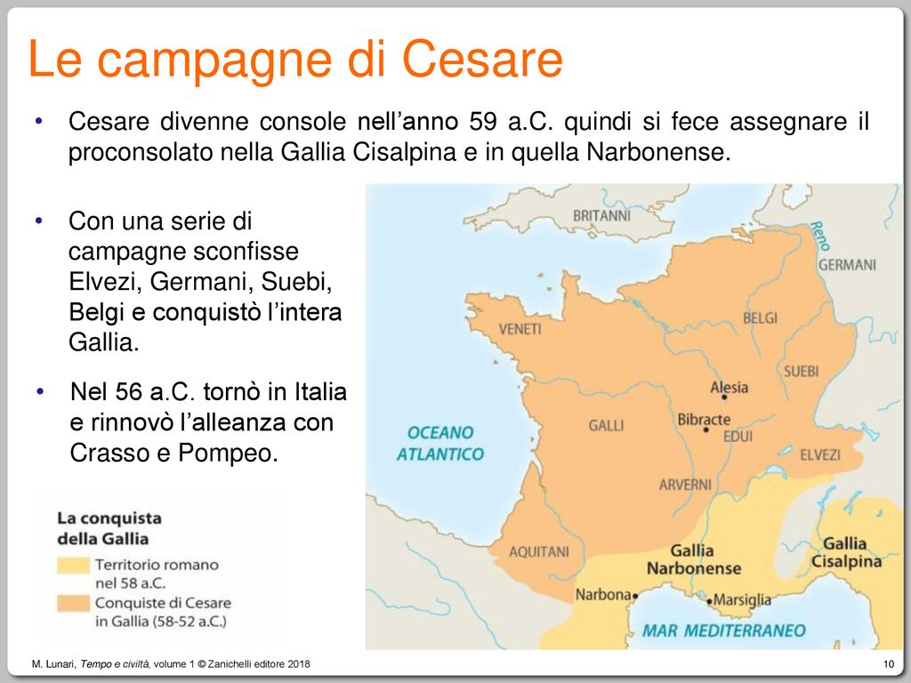 Le campagne di Cesare