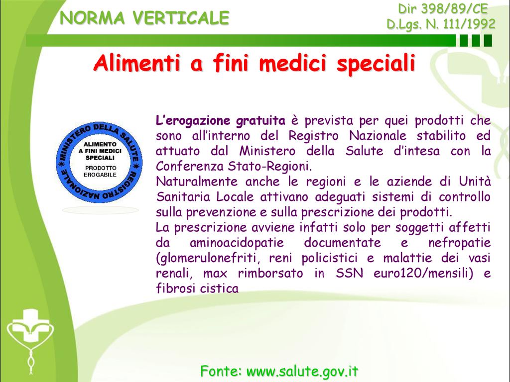 La Normativa Sugli Alimenti - Ppt Scaricare