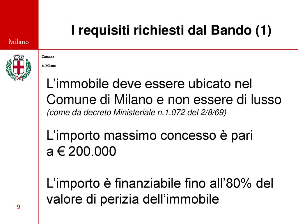 Bando Mutui Casa Per Lavoratori A Tempo Determinato E Atipici - Ppt ...