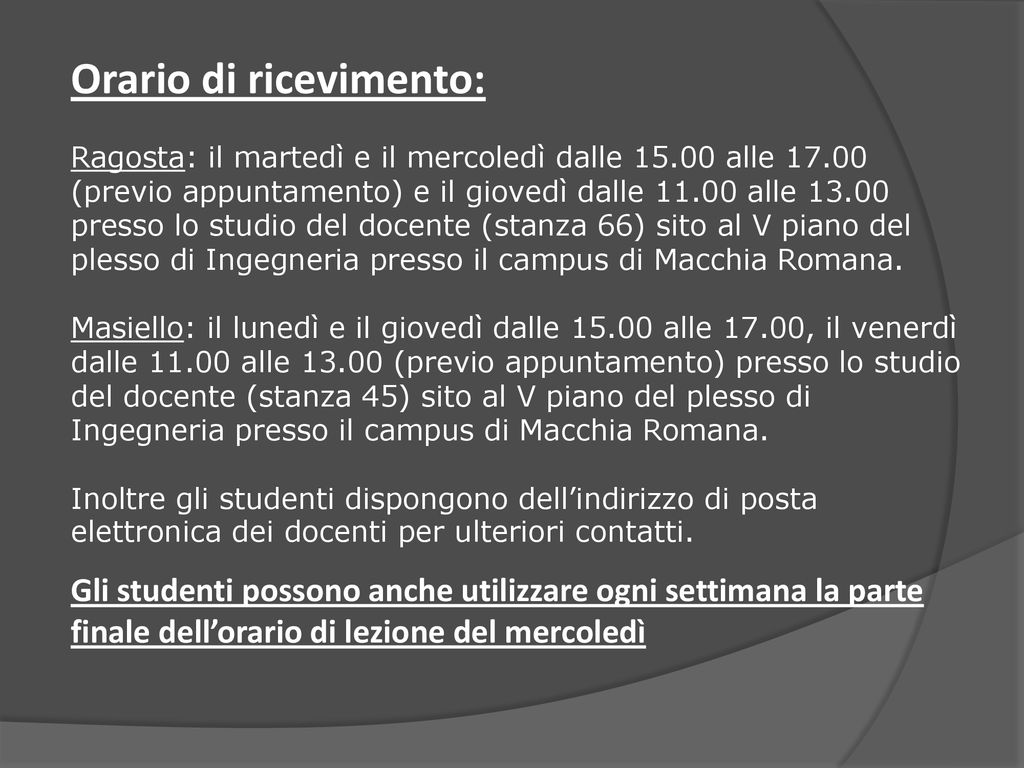 Corso di Fisica I – 12 CFU A.A - ppt scaricare