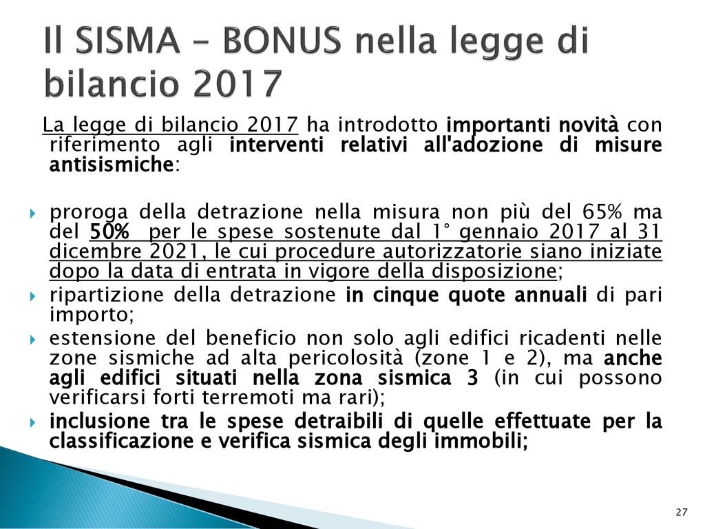 ANCE/L’Aquila – FEDERESCO ECO –SISMA BONUS VANTAGGI & CRITICITA’ L ...