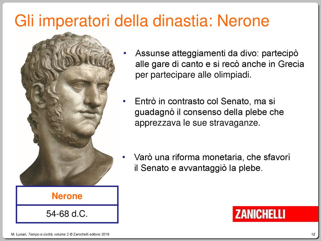 Gli imperatori della dinastia: Nerone