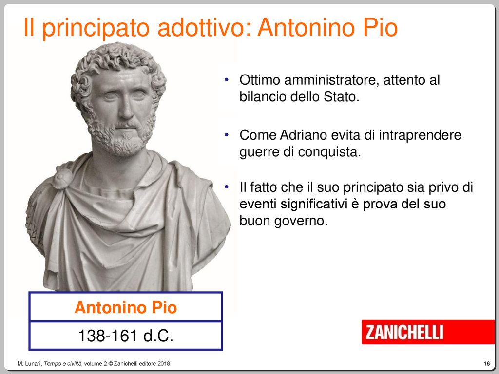Il principato adottivo: Antonino Pio