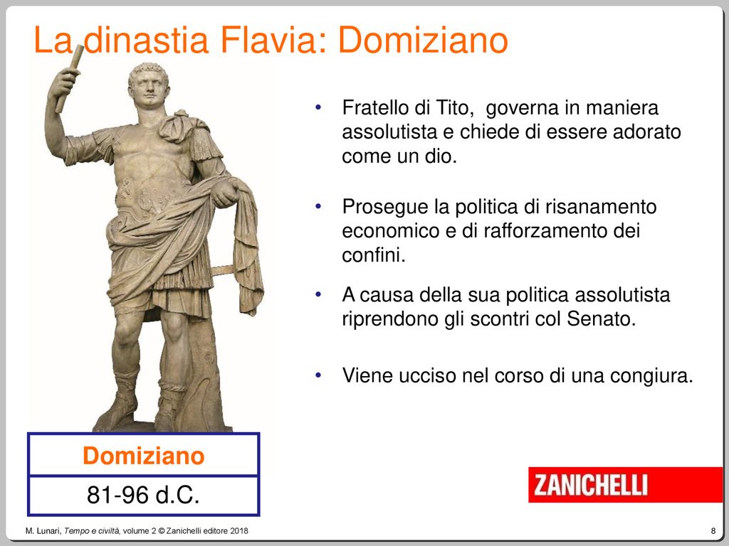 La dinastia Flavia: Domiziano