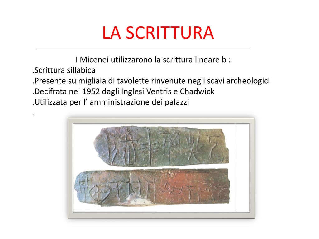 I MICENEI:GUERRIERI E PASTORI - Ppt Scaricare