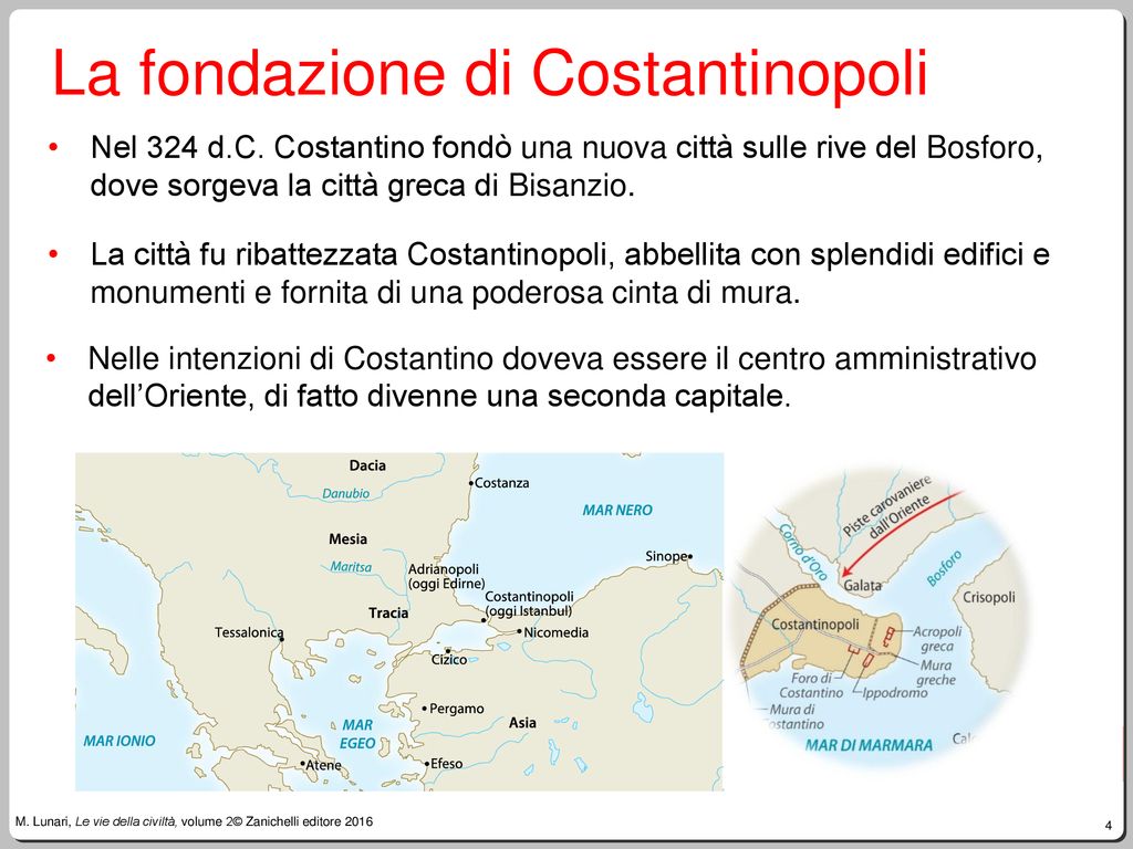 La fondazione di Costantinopoli