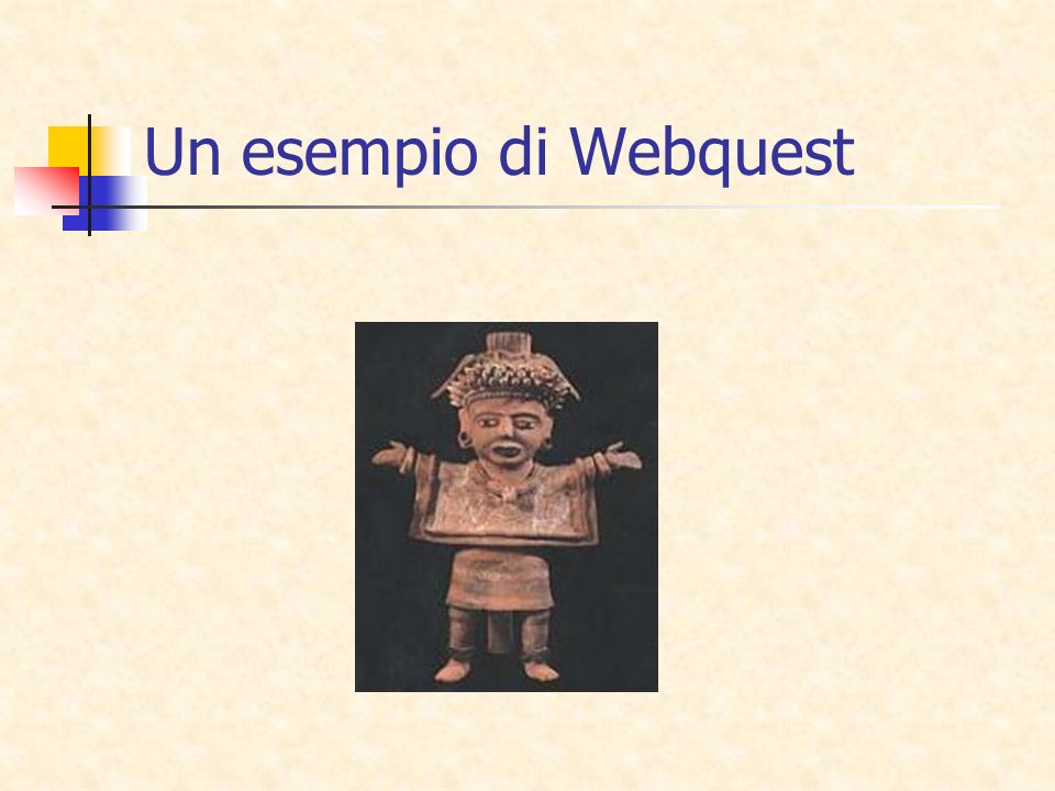 Un esempio di Webquest