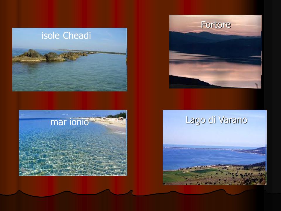 Fortore isole Cheadi Lago di Varano mar ionio