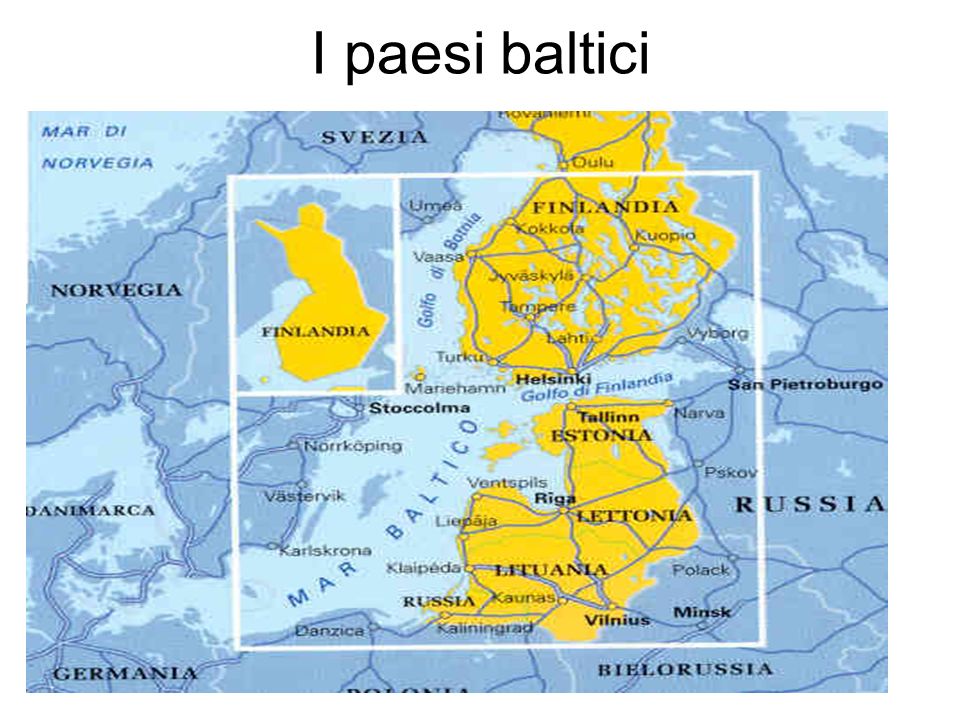 I paesi baltici
