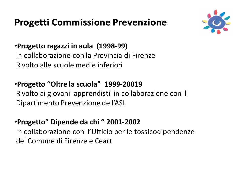 Progetti Commissione Prevenzione