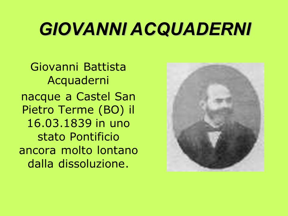 Giovanni Battista Acquaderni