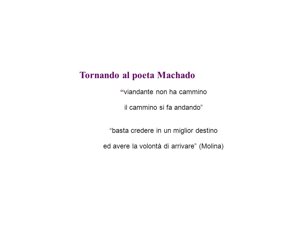 Tornando al poeta Machado