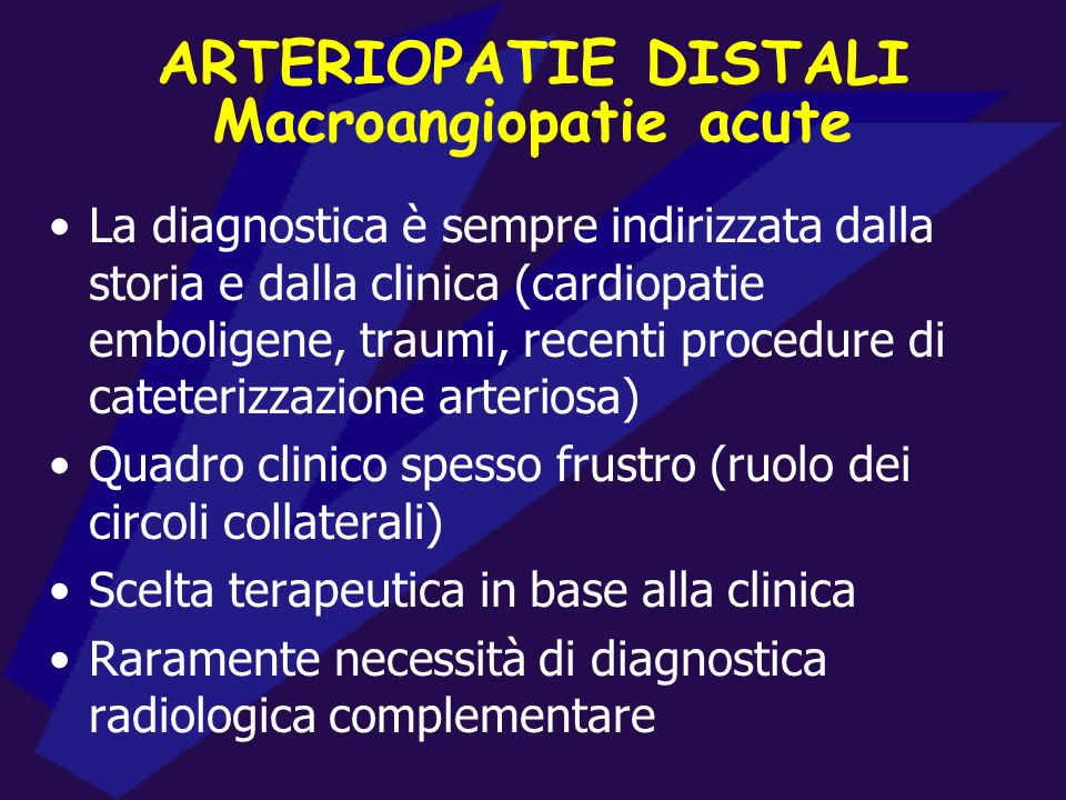 Macroangiopatie acute