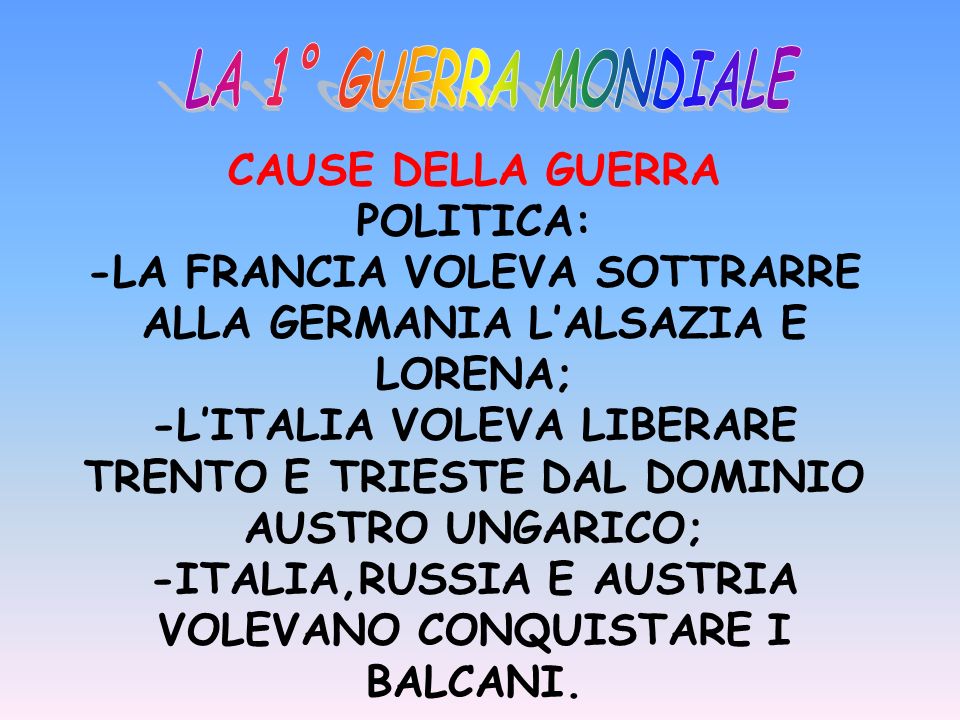 -ITALIA,RUSSIA E AUSTRIA VOLEVANO CONQUISTARE I BALCANI.