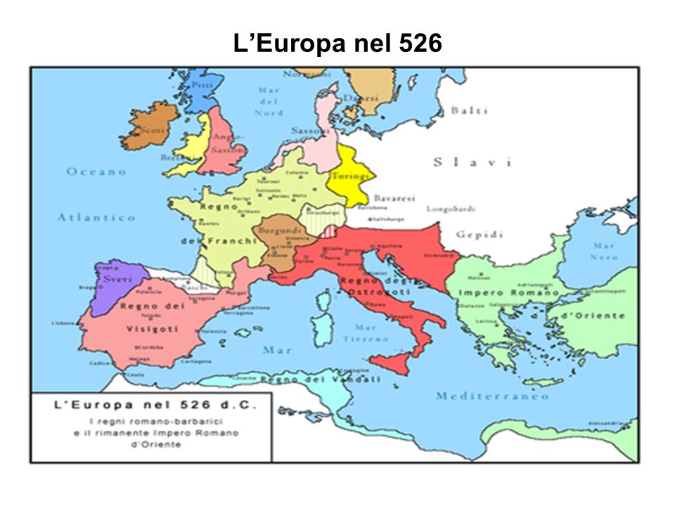 L’Europa nel 526
