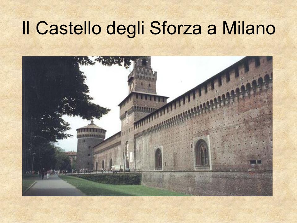 Il Castello degli Sforza a Milano