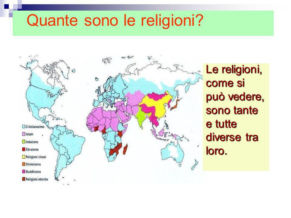 Quante sono le religioni