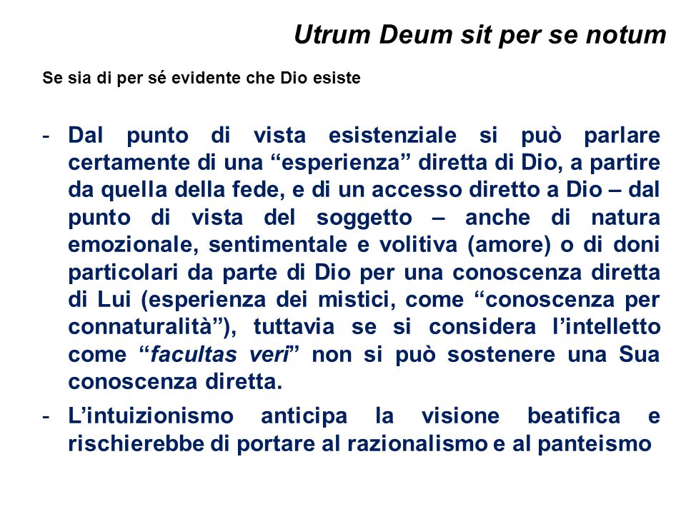Utrum Deum sit per se notum