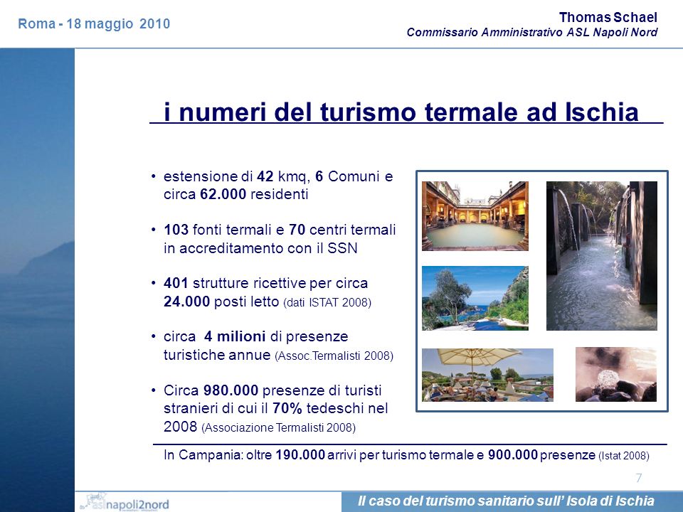 i numeri del turismo termale ad Ischia