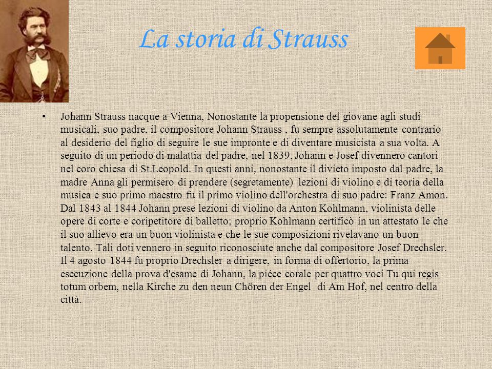 La storia di Strauss