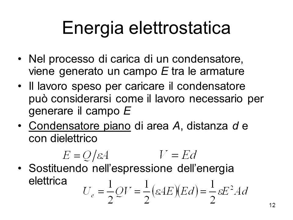 Energia elettrostatica