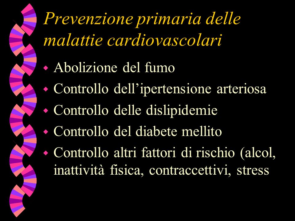 Prevenzione primaria delle malattie cardiovascolari