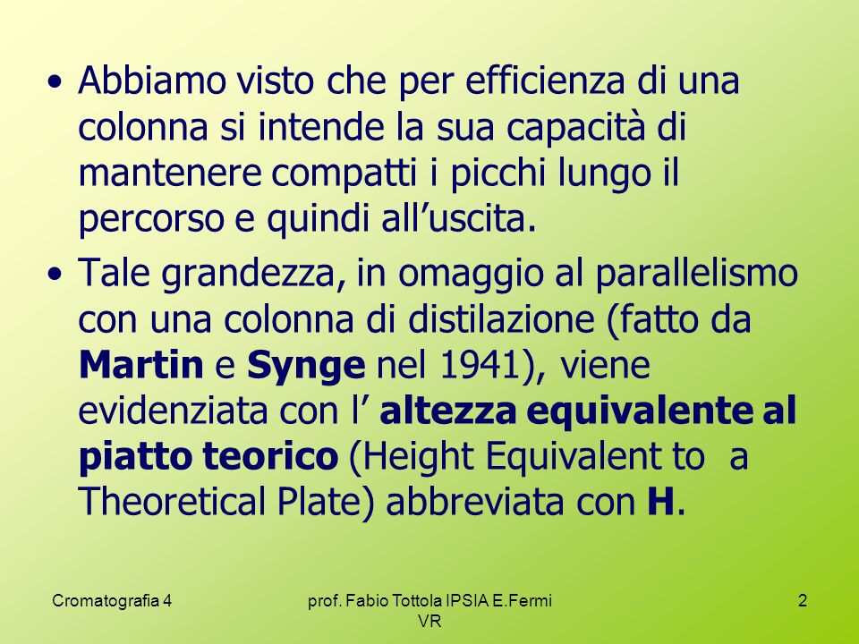 prof. Fabio Tottola IPSIA E.Fermi VR