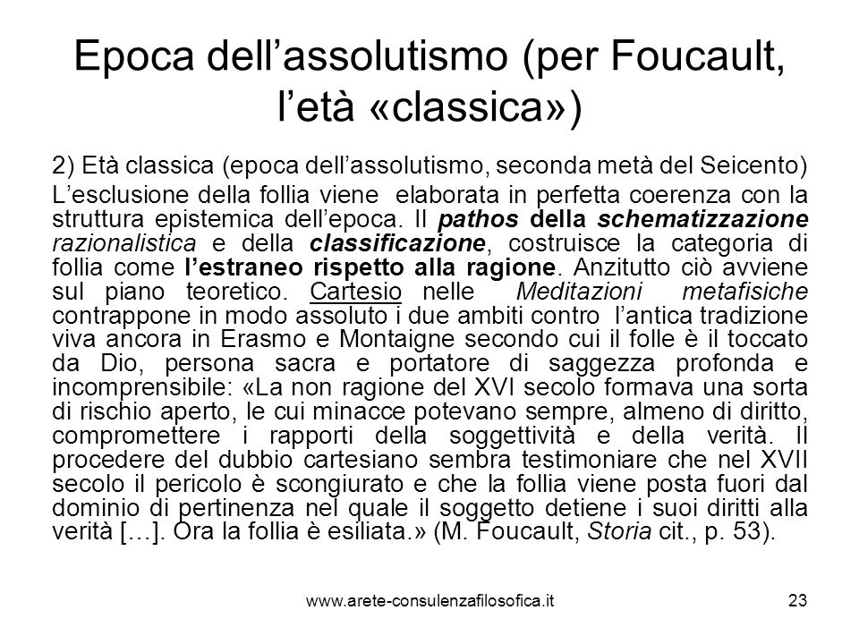 Michel FOUCAULT Liberare la libertà - ppt scaricare