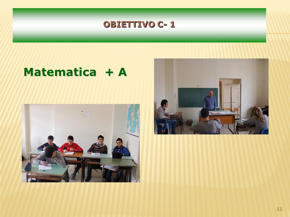 OBIETTIVO C- 1 Matematica + A