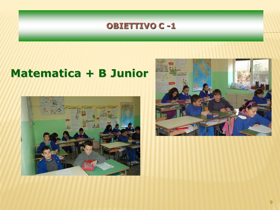 OBIETTIVO C -1 Matematica + B Junior