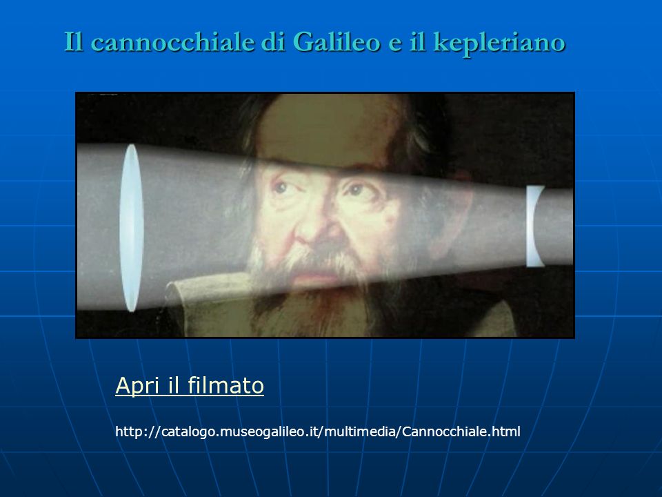 Il cannocchiale di Galileo e il kepleriano