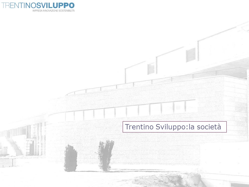 Trentino Sviluppo:la società