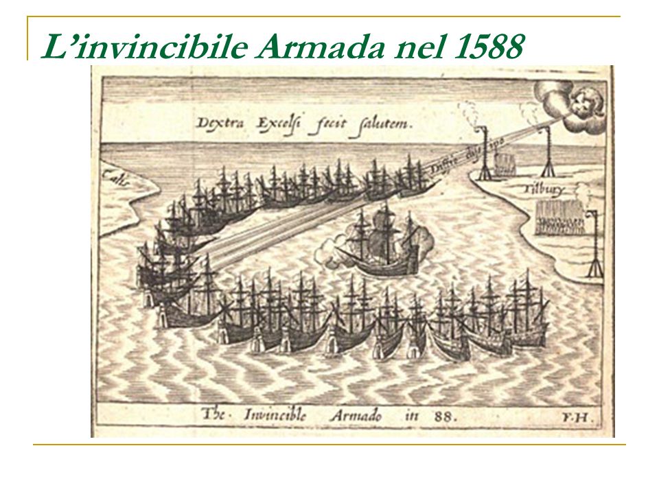 L’invincibile Armada nel 1588