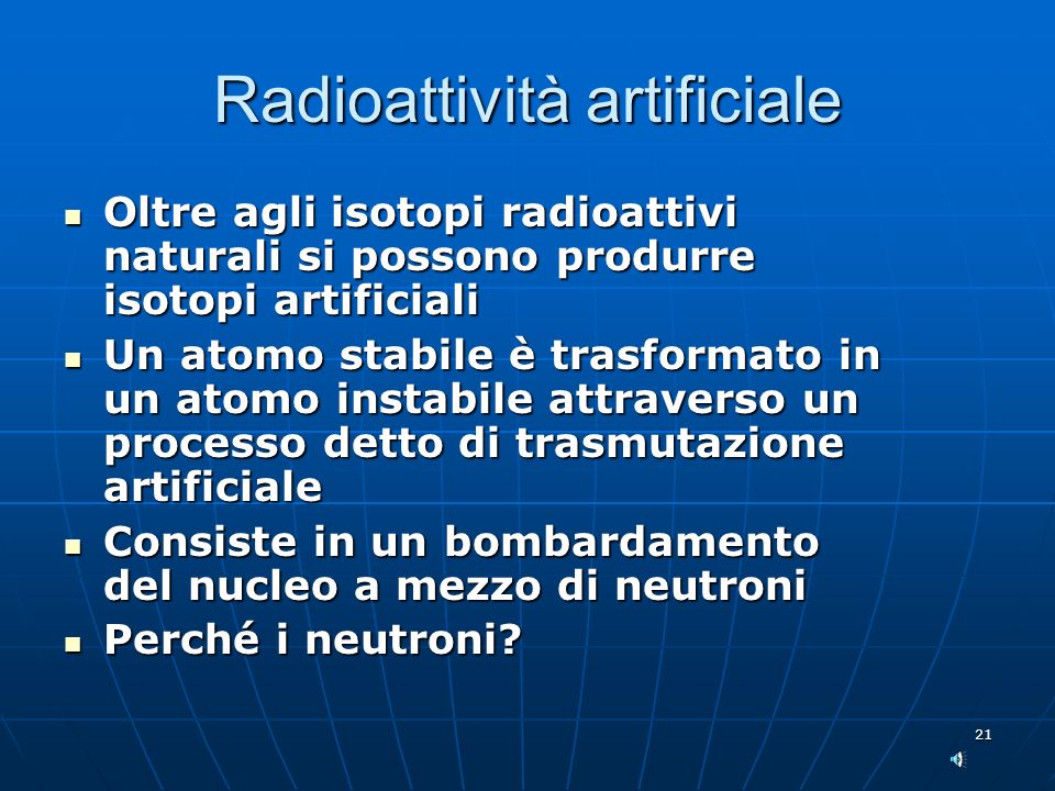 Radioattività artificiale