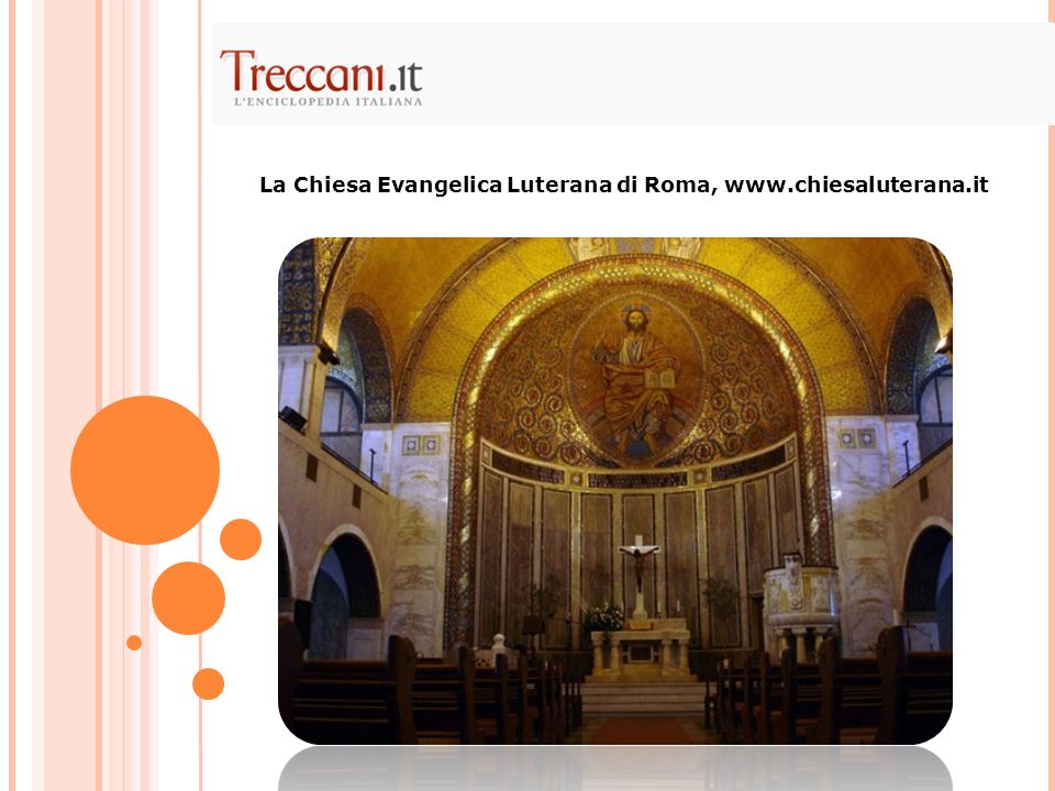 La Chiesa Evangelica Luterana di Roma,